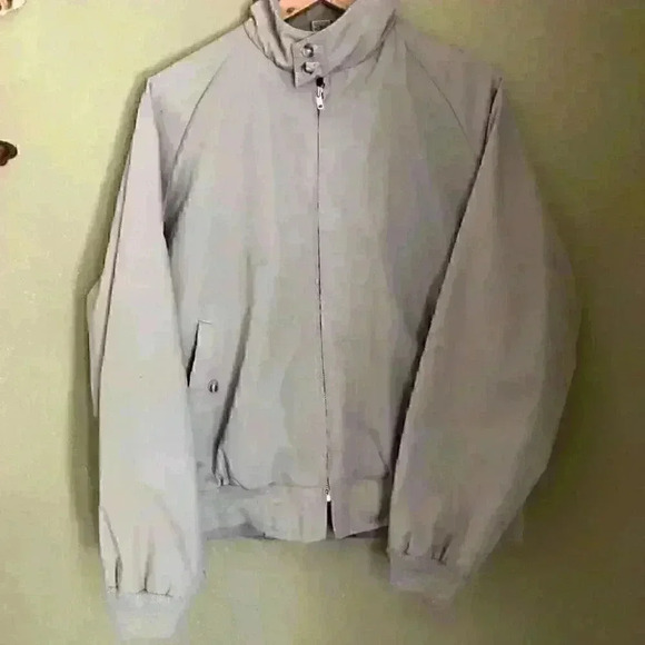 VTG Beige Tan Men' s Sports Jacket Labeled Men's Size XL Deff Vintage 80s or 90s - Picture 7 of 13